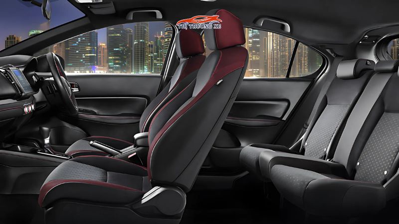 Ghế ngồi trên Honda City 2025