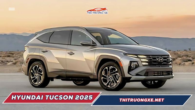 Hyundai Tucson 2025 sắp ra mắt, giá bán và thiết kế mới có gì?