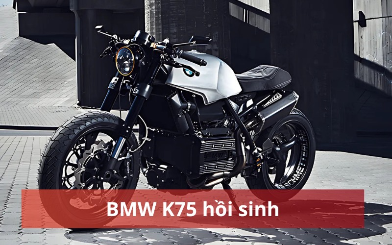 BMW K75 đã được hãng độ Renard Speed Shop hồi sinh