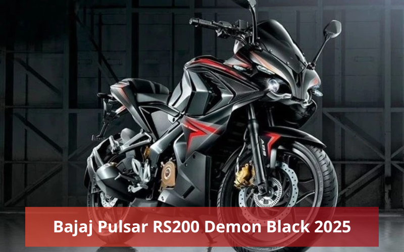 Bajaj Pulsar RS200 Demon Black 2025 giá quy đổi chỉ từ 45 triệu đồng