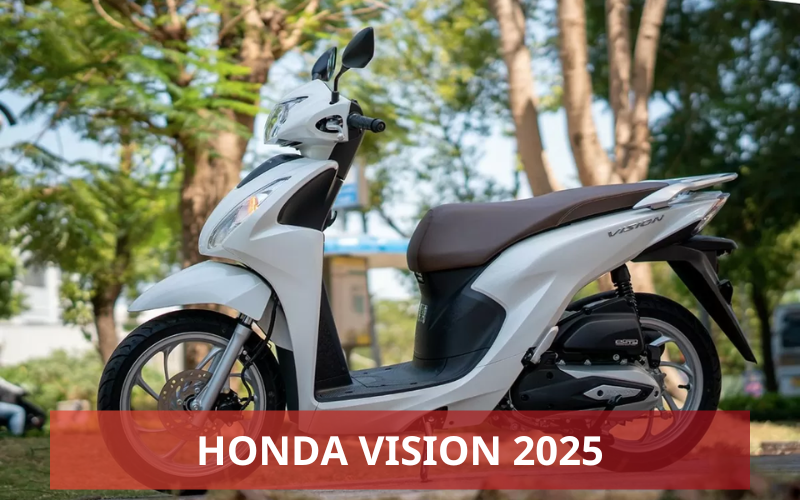 Honda Vision 2025 sắp bán tại Việt Nam, có gì mới?