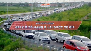 Bằng lái ô tô hạng B theo quy định mới