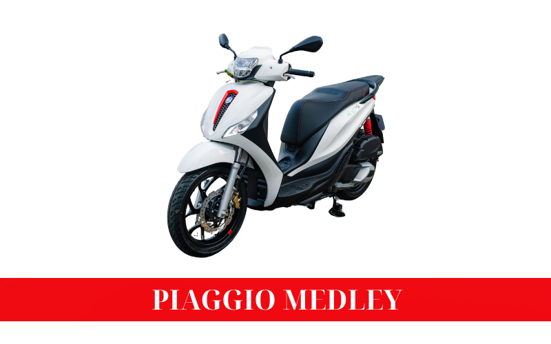 Giá xe máy Piaggio Medley từ 81,5 triệu đồng