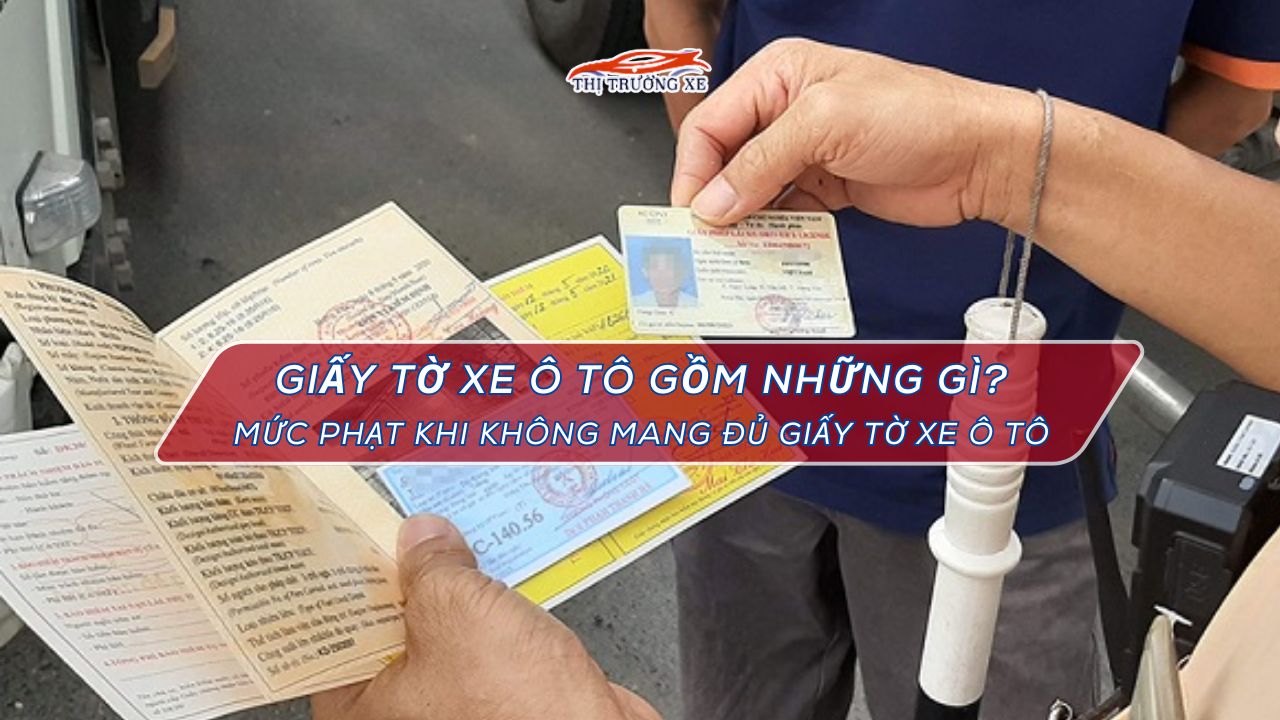 Giấy tờ xe ô tô bao gồm những gì