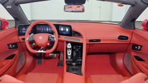 Bảng tap-lo MG Cyberster