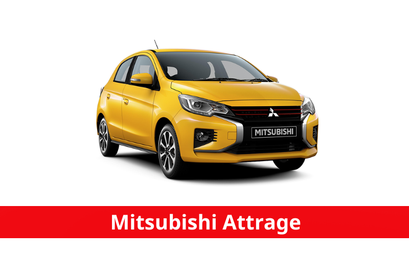 Giá xe Mitsubishi Attrage dao động từ 380 triệu – 490 triệu (VNĐ)