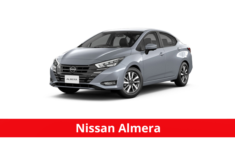 Giá xe Nissan Almera dao động từ 489 triệu – 559 triệu (VNĐ)