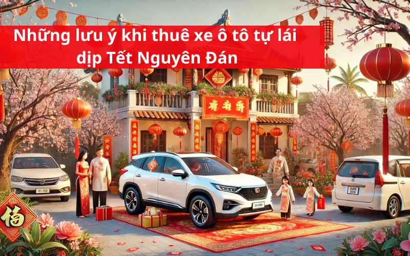 Những lưu ý khi thuê xe ô tô tự lái dịp Tết Nguyên Đán 2025