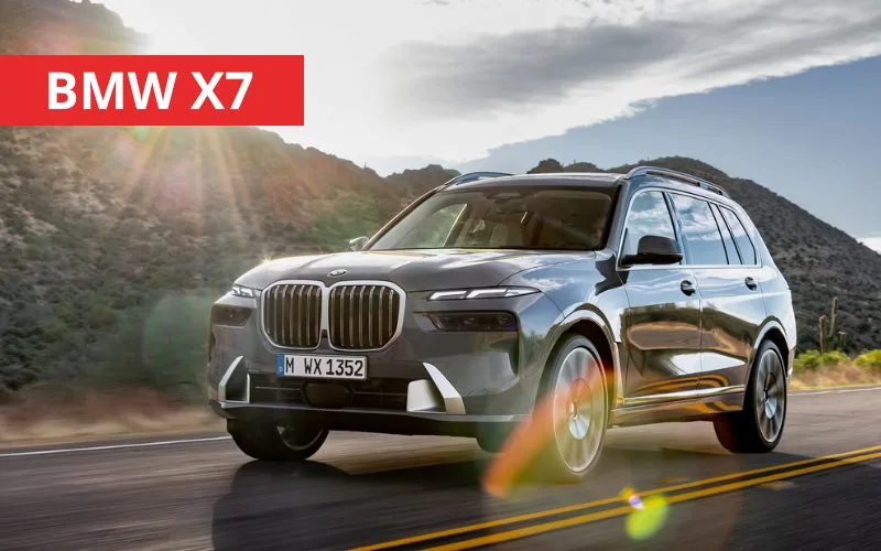 BMW X7 là mẫu SUV gầm cao hạng sang lớn nhất trong dãi sản phẩm của BMW tại Việt Nam