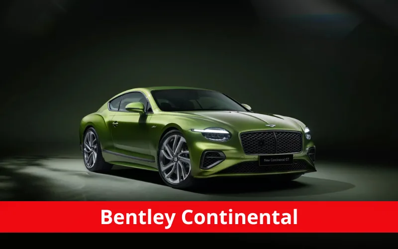 Giá xe Bentley Continental từ 19 tỷ 548 triệu đồng