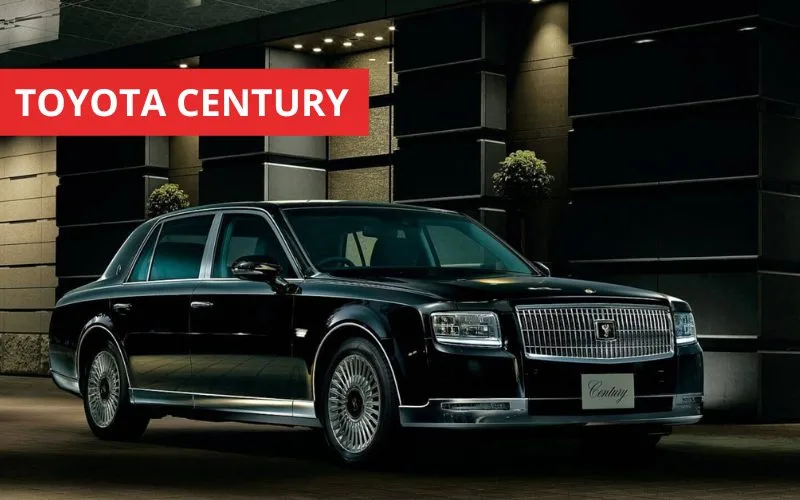 Toyota Century là một mẫu xe siêu sang được đánh giá là Rolls Royce của Nhật Bản