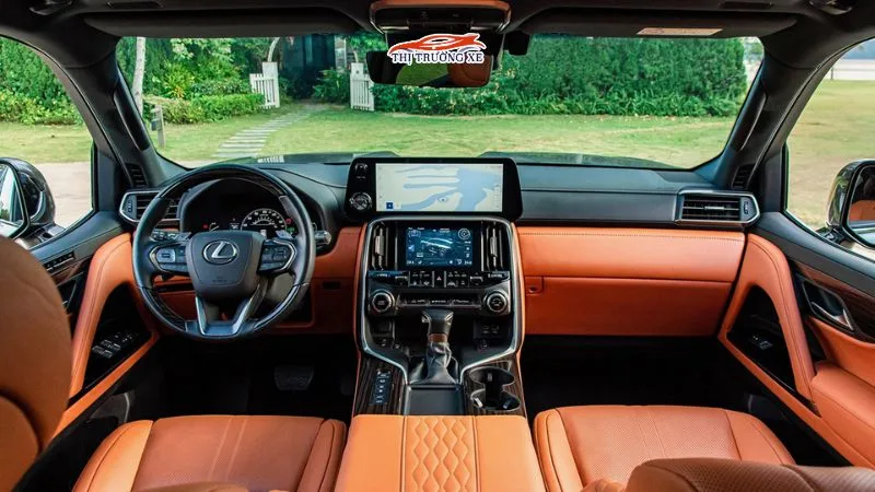 Nội thất lexus LX 