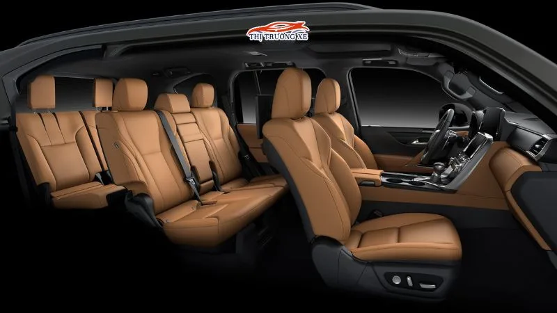 Ghế ngồi trên Lexus LX