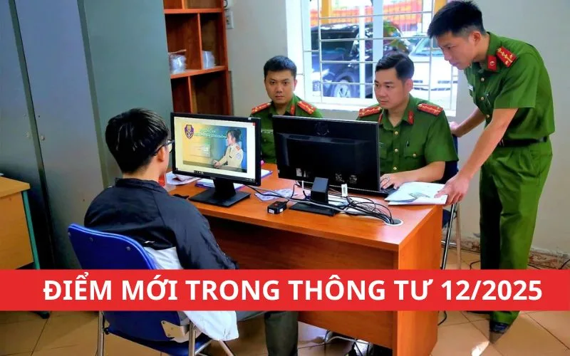 Thông tư 12/2025: Quy định mới trong sát hạch lái xe và cấp GPLX