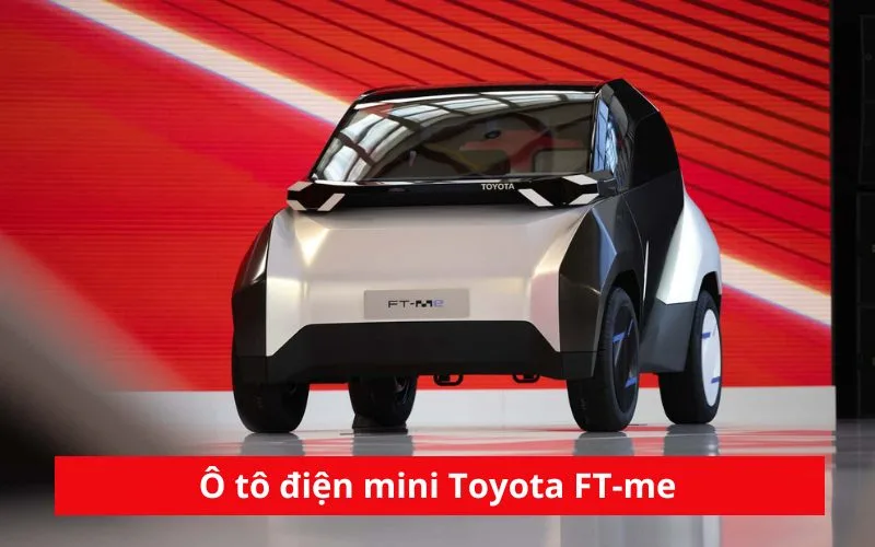 Ô tô điện mini Toyota FT-me, không cần sạc cũng đi được 30km