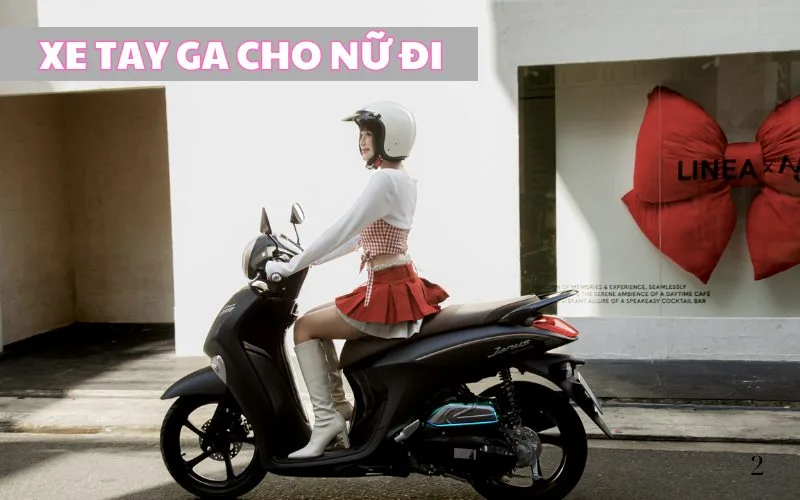 Top 5 xe tay ga cho nữ đi siêu đẹp