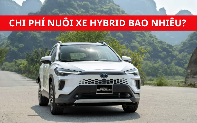 Chi phí nuôi xe ô tô Hybrid mỗi tháng bao nhiêu?
