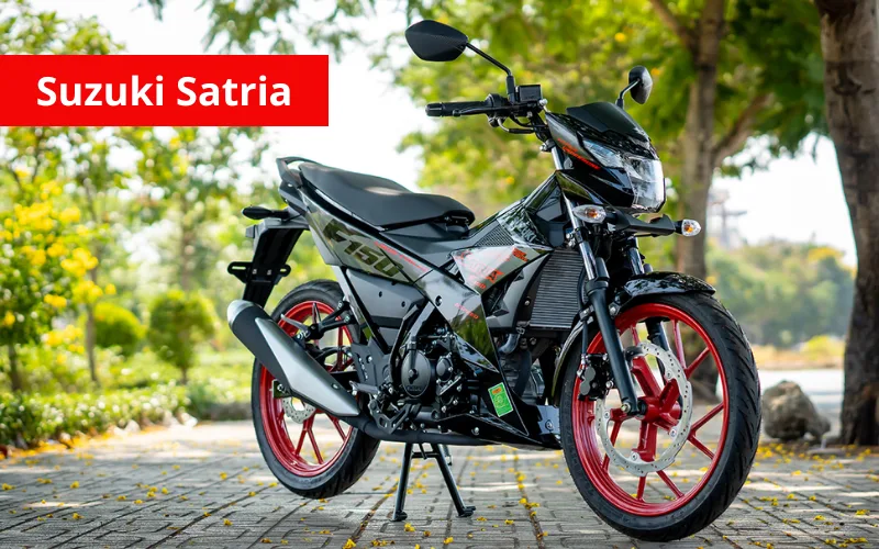 Suzuki Satria là dòng xe côn tay có thiết kế thể thao hướng đến đối tượng khách hàng trẻ trung, năng động