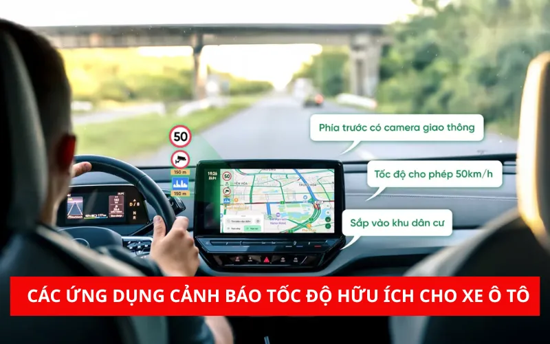 Các ứng dụng cảnh báo tốc độ hữu ích cho ô tô