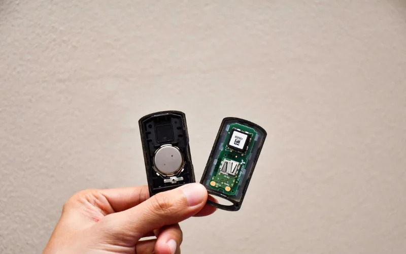 Bước 2: Tháo pin cũ.
