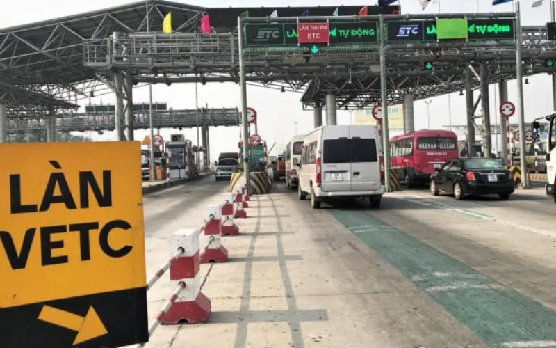 Lỗi chạy quá tốc độ quy định khi qua trạm thu phí