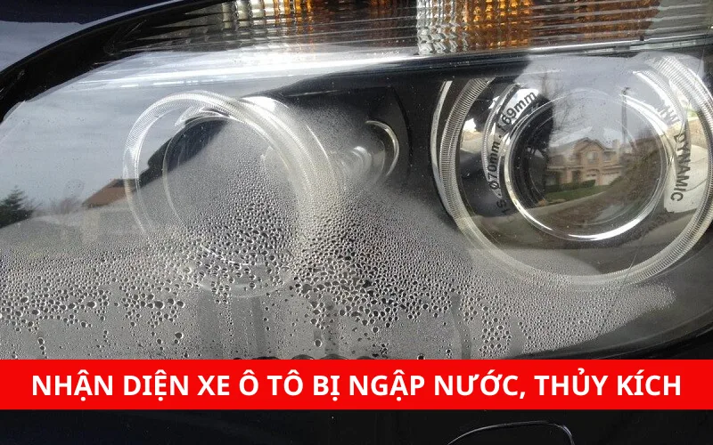 Nhận diện xe ô tô từng bị ngập nước, thủy kích