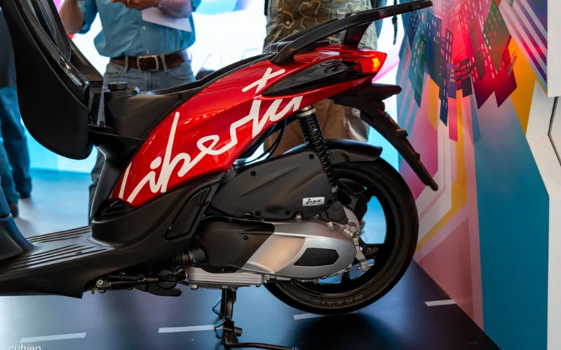 Ba phiên bản Piaggio Liberty 2025 sử dụng chung một động cơ xăng 4 kỳ có dung tích 125cc giúp sản sinh công suất 10,5 mã lực