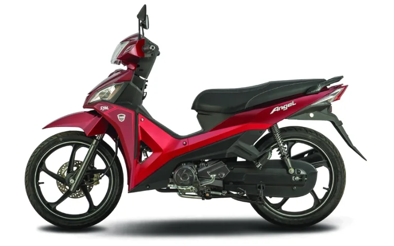 Yên xe Angel 125 2025 có kích thước khá lớn, mang lại sự thoải mái cho cả người lái và người ngồi phía sau