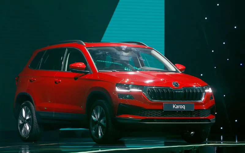 Điểm nhấn đắt giá trên Skoda Karoq 2025 chính là bộ la-zăng thể thao kích thước 18 inch