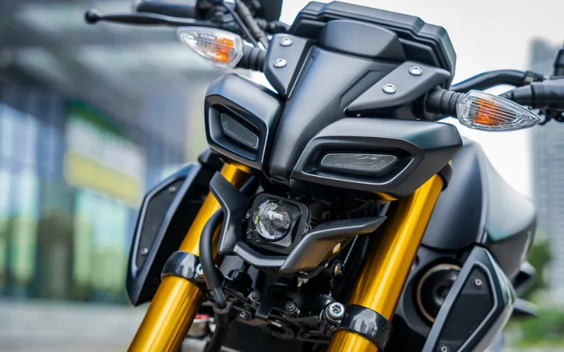 Hệ thống chiếu sáng của Yamaha MT-15 sử dụng công nghệ LED hiện đại