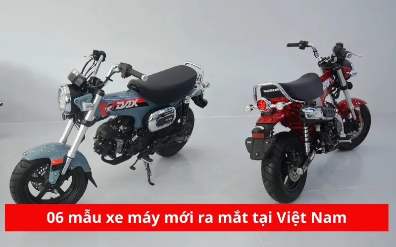 06 mẫu xe máy mới ra mắt tại Việt Nam
