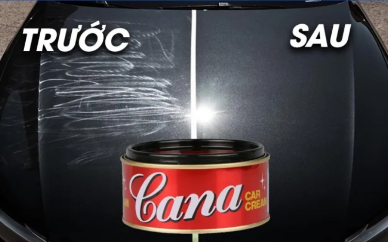 Xóa vết xước ô tô bằng Cana