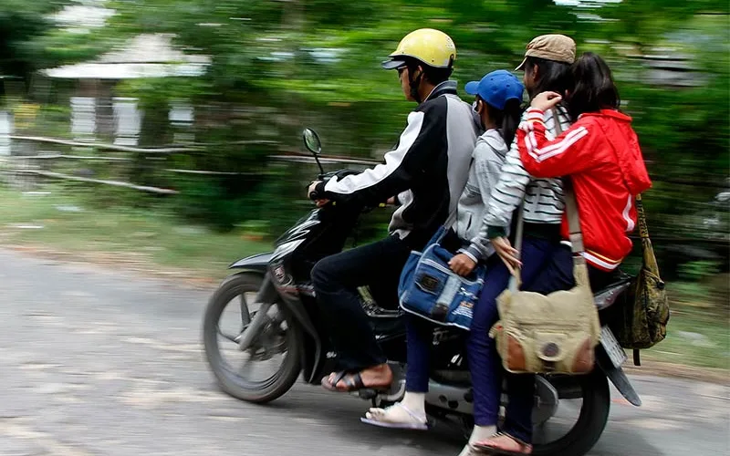 Chở quá số người quy định