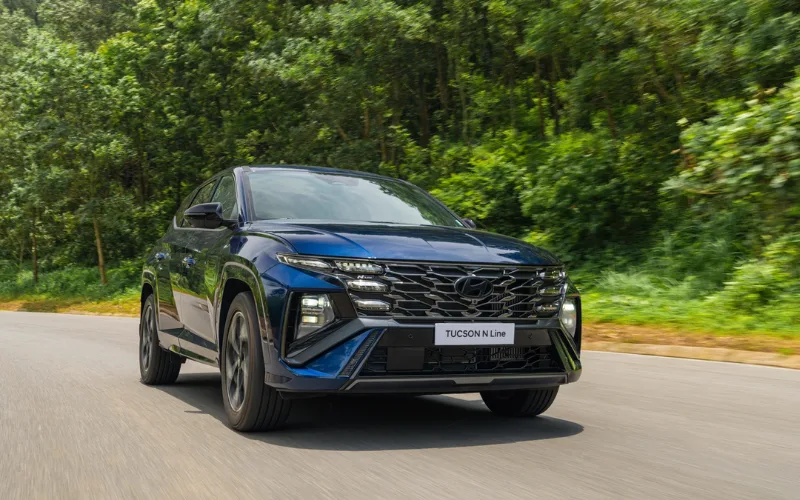Hyundai Tucson N Line tiếp tục sử dụng khối động cơ xăng 1.6L tăng áp