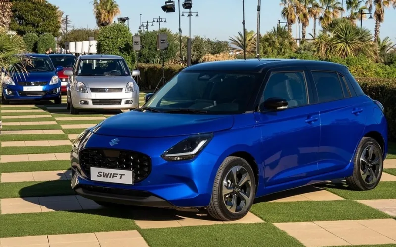Về thiết kế ngoại thất, Suzuki Swift 2025 sở hữu diện mạo hiện đại và sắc sảo hơn