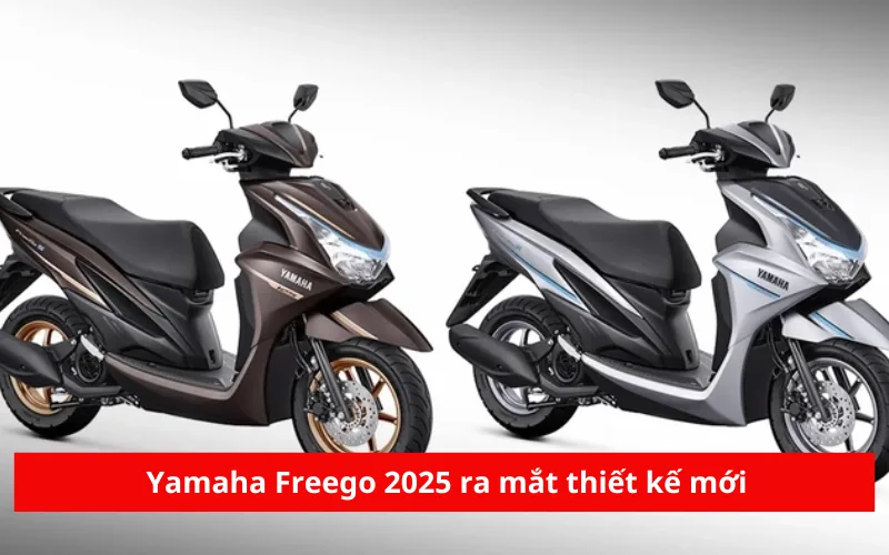 Yamaha Freego 2025 ra mắt thiết kế mới, tiện nghi hấp dẫn