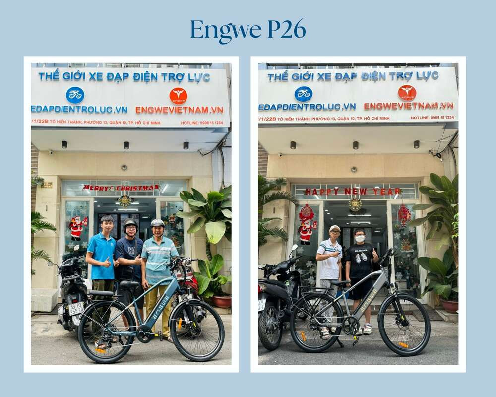 xe đạp điện trợ lực Engwe P26