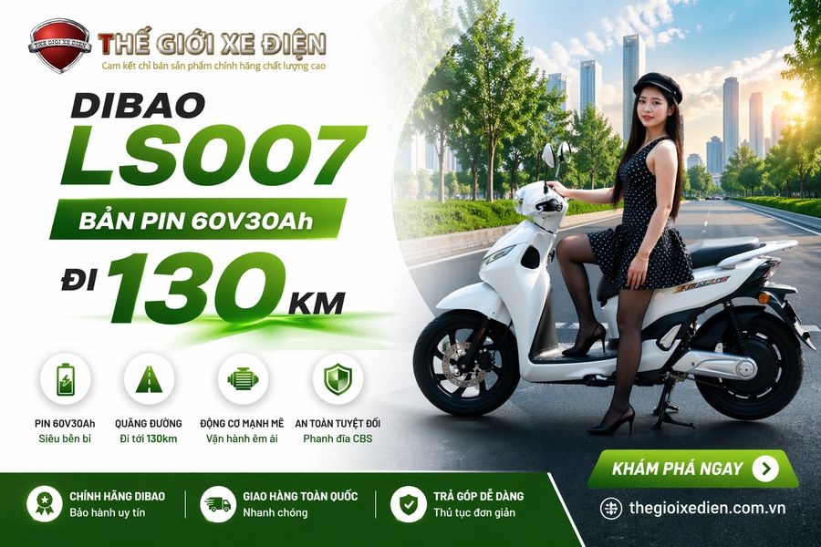 Dibao LS007 Bản Pin 60V30Ah