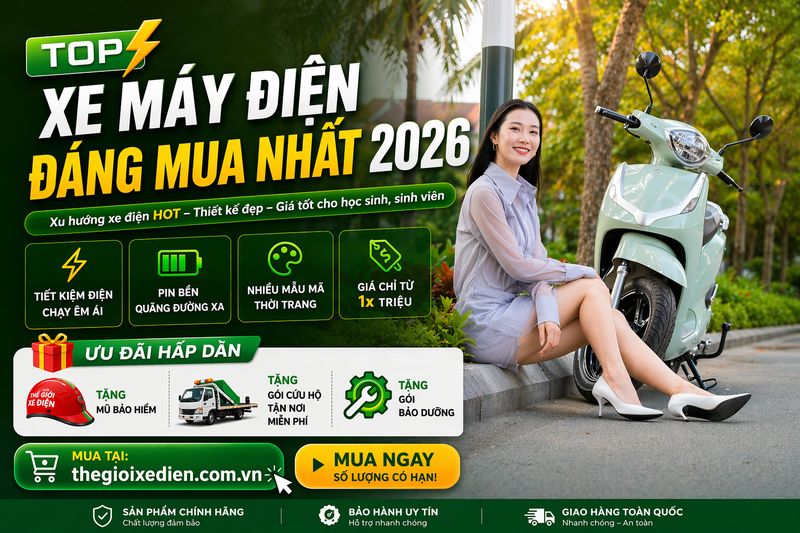 Top Xe Máy Điện Dibao Đáng Mua 2026
